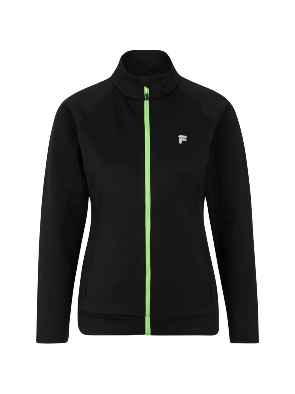 Fila logo-patch zip-up sweatshirt