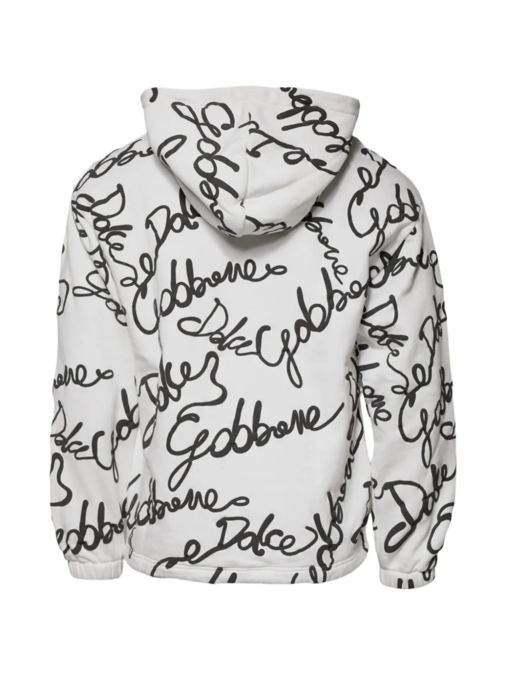 Dolce & Gabbana Hoodie met logoprint Wit