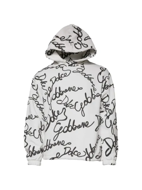 Dolce & Gabbana logo-print hoodie