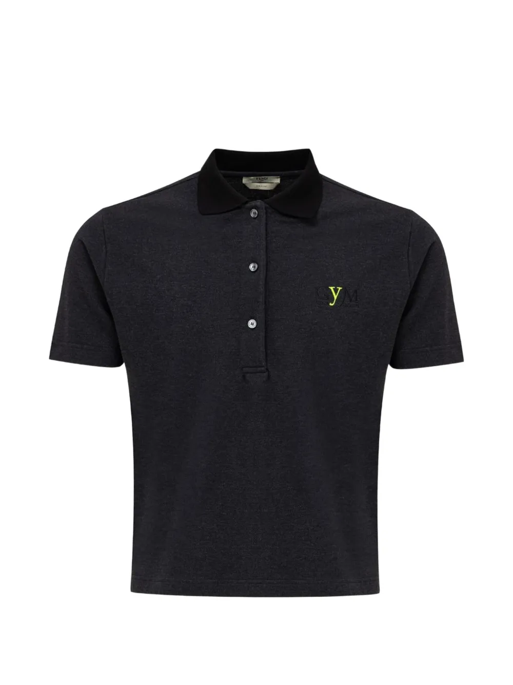 FENDI logo-embroidered polo shirt