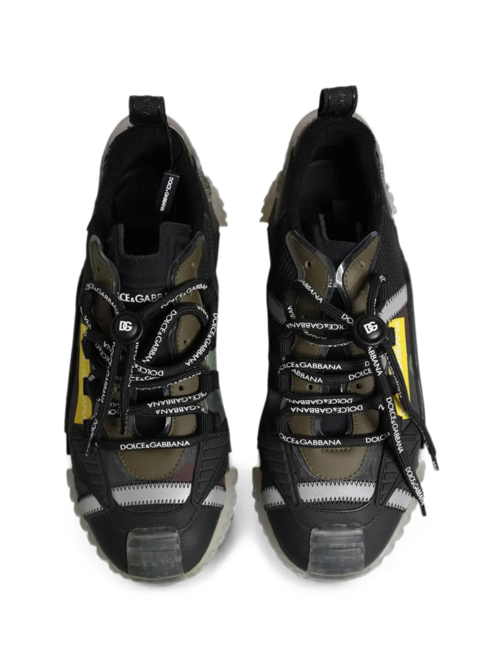Dolce & Gabbana NS1 sneakers met camouflage-print Zwart
