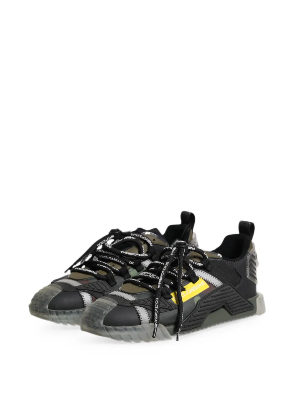Dolce & Gabbana NS1 sneakers met camouflage-print Zwart
