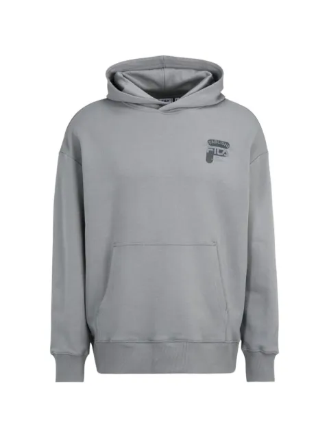 Fila logo-print cotton hoodie