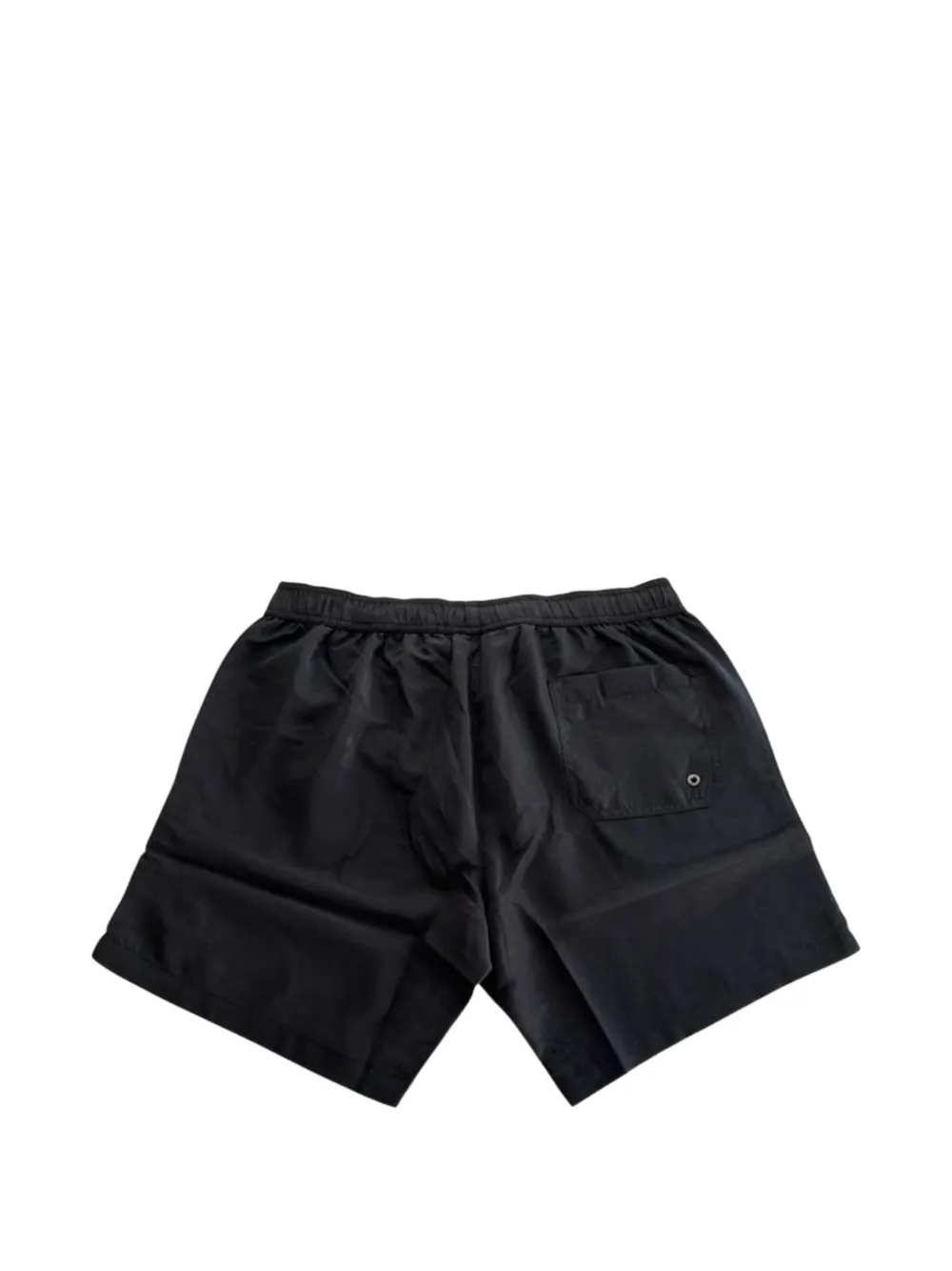 Trussardi Zwembroek met logopatch Zwart