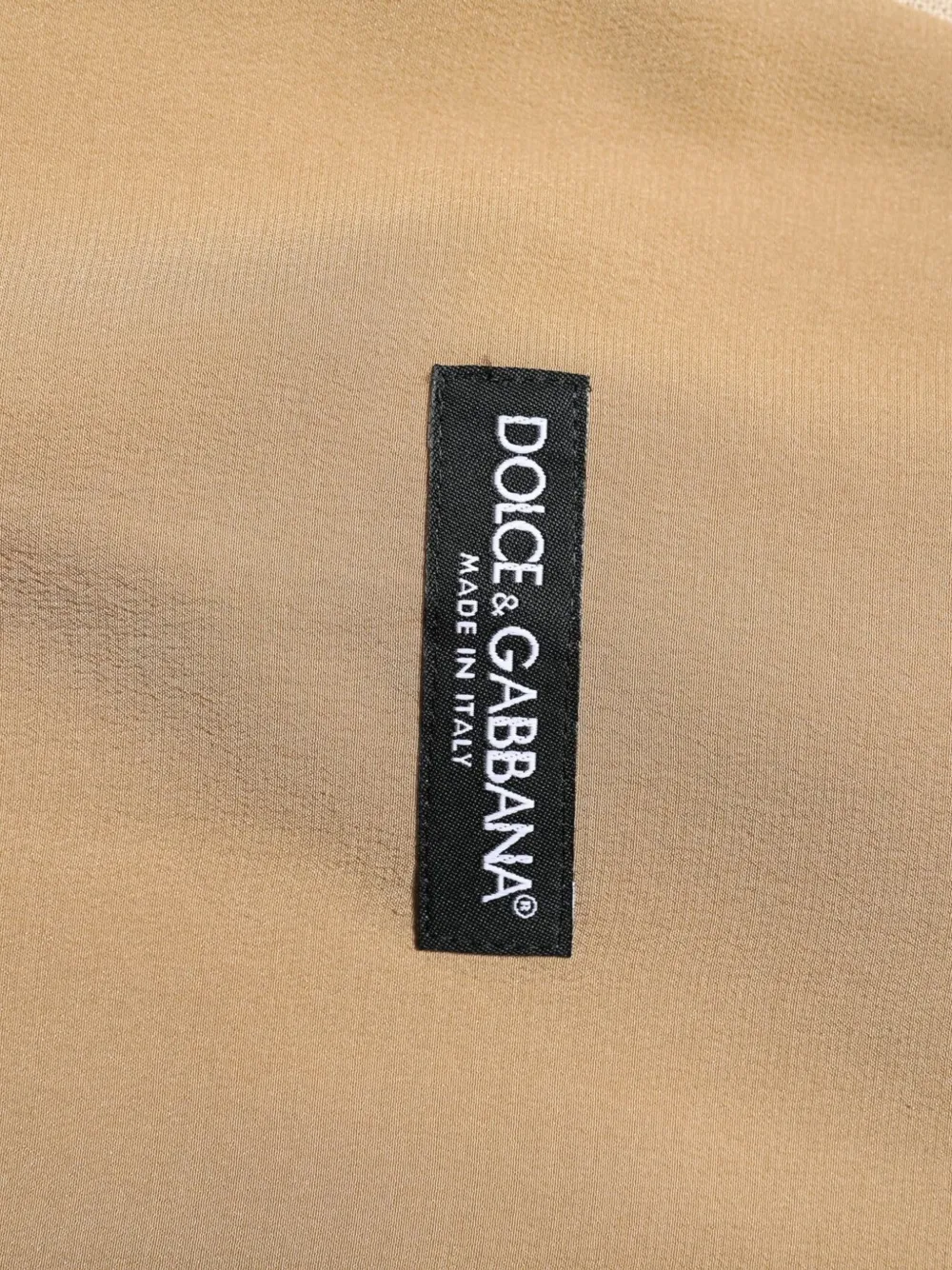 Dolce & Gabbana Linnen gilet Beige