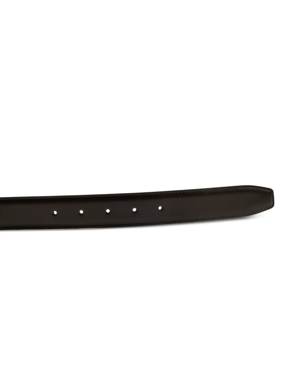 Ferragamo Riem met logodetail Bruin