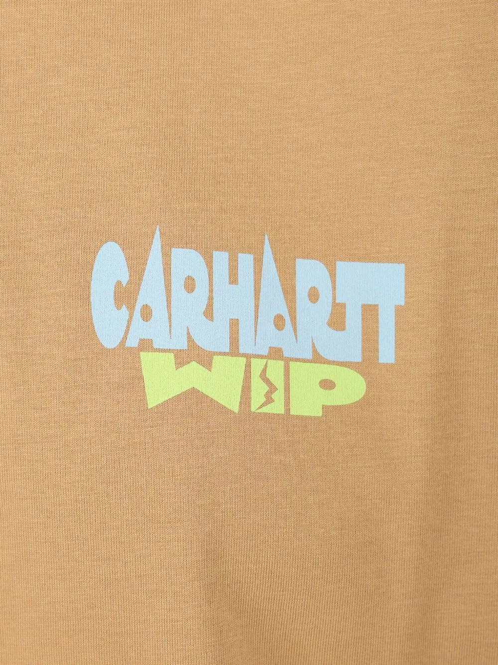 Carhartt WIP Luggage Label T-shirt Oranje
