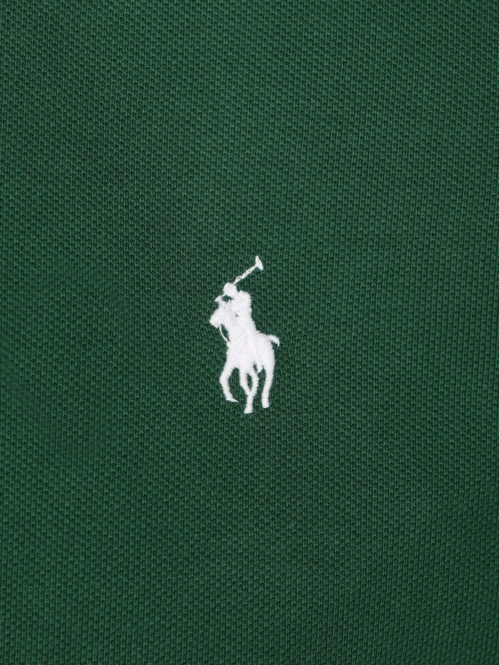 Polo Ralph Lauren Poloshirt met geborduurd logo en mesh Groen