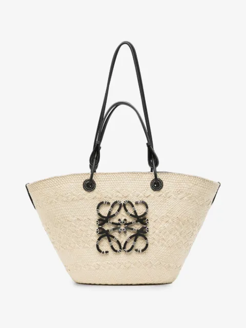 medium Anagram woven tote bag