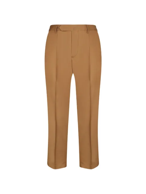 Dell'oglio pressed-crease trousers