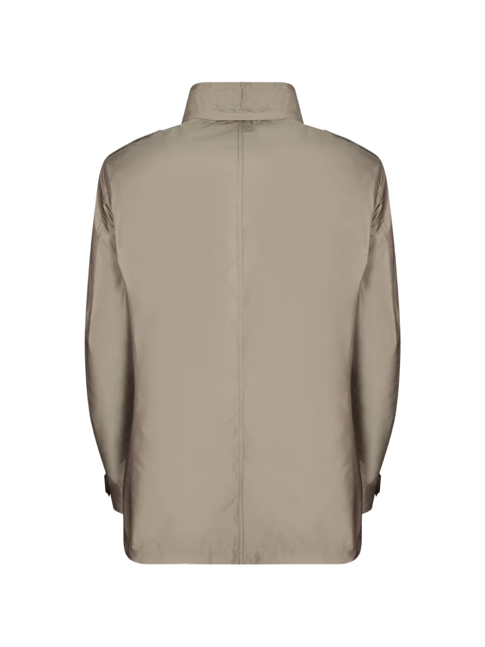 Moorer Jas met knoopsluiting en zak-detail Beige