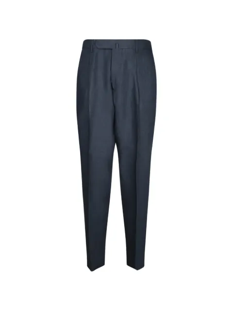 Dell'oglio pressed-crease tailored trousers