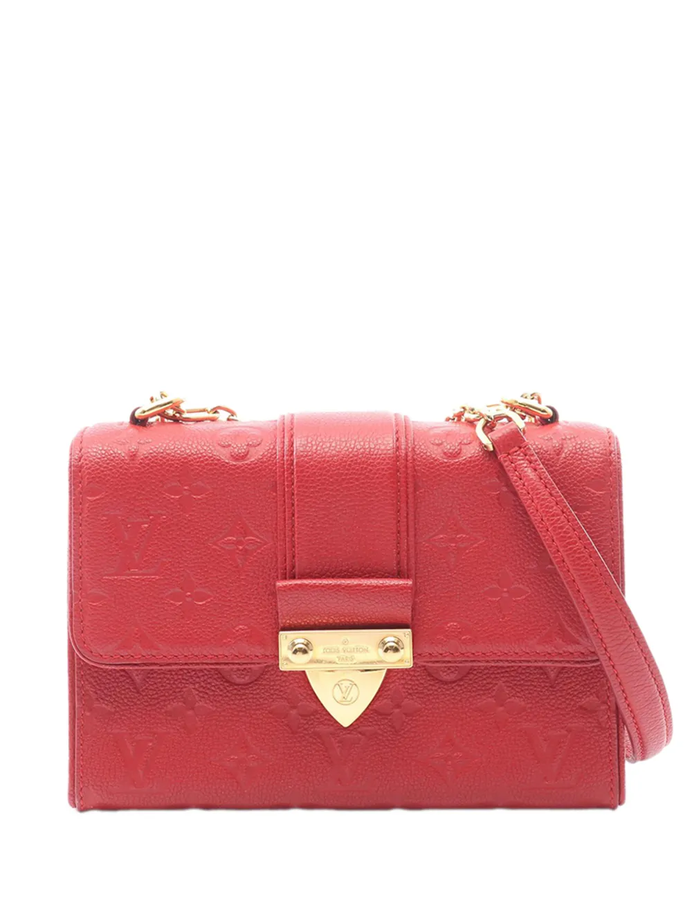 Louis Vuitton Pre-Owned 2018 Monogram Empreinte Saint Sulpice BB crossbody bag - Rosso