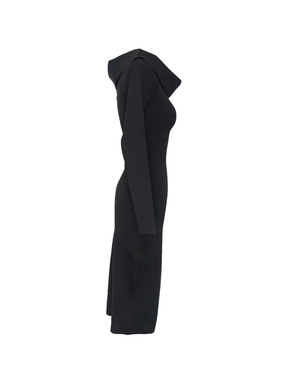 Pre-owned The Row Nania Off-shoulder Dress In Black