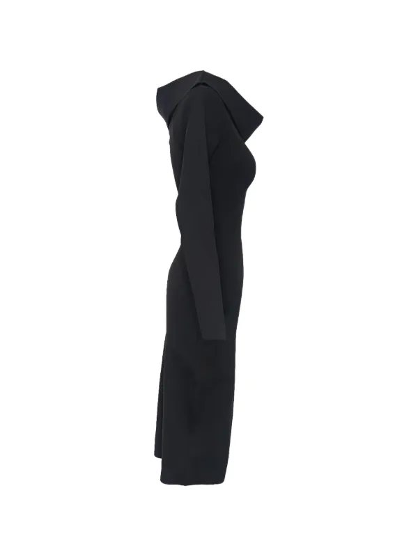 the row off the shoulder dress The Row Pre-Owned Nania off-shoulder Dress | Black
