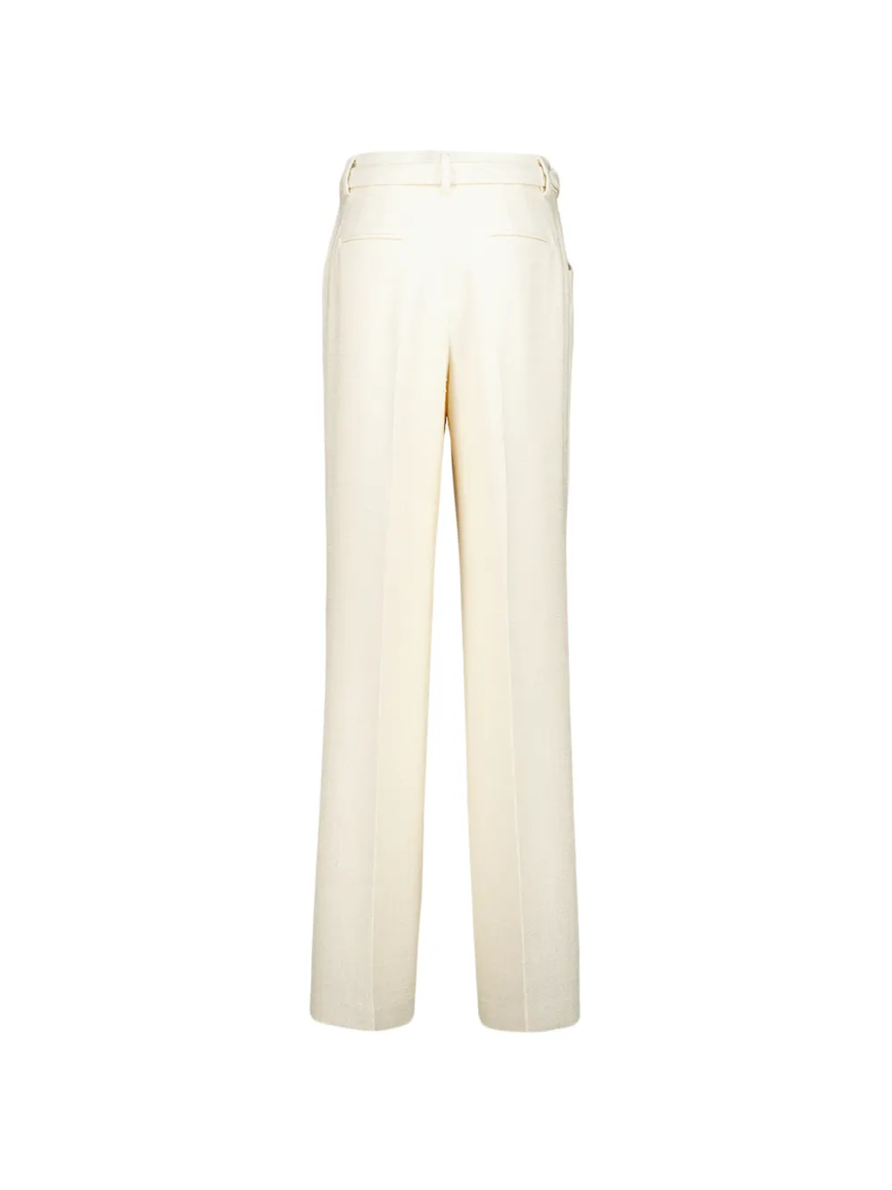 Gabriela Hearst Norman pantalon met ceintuur Beige