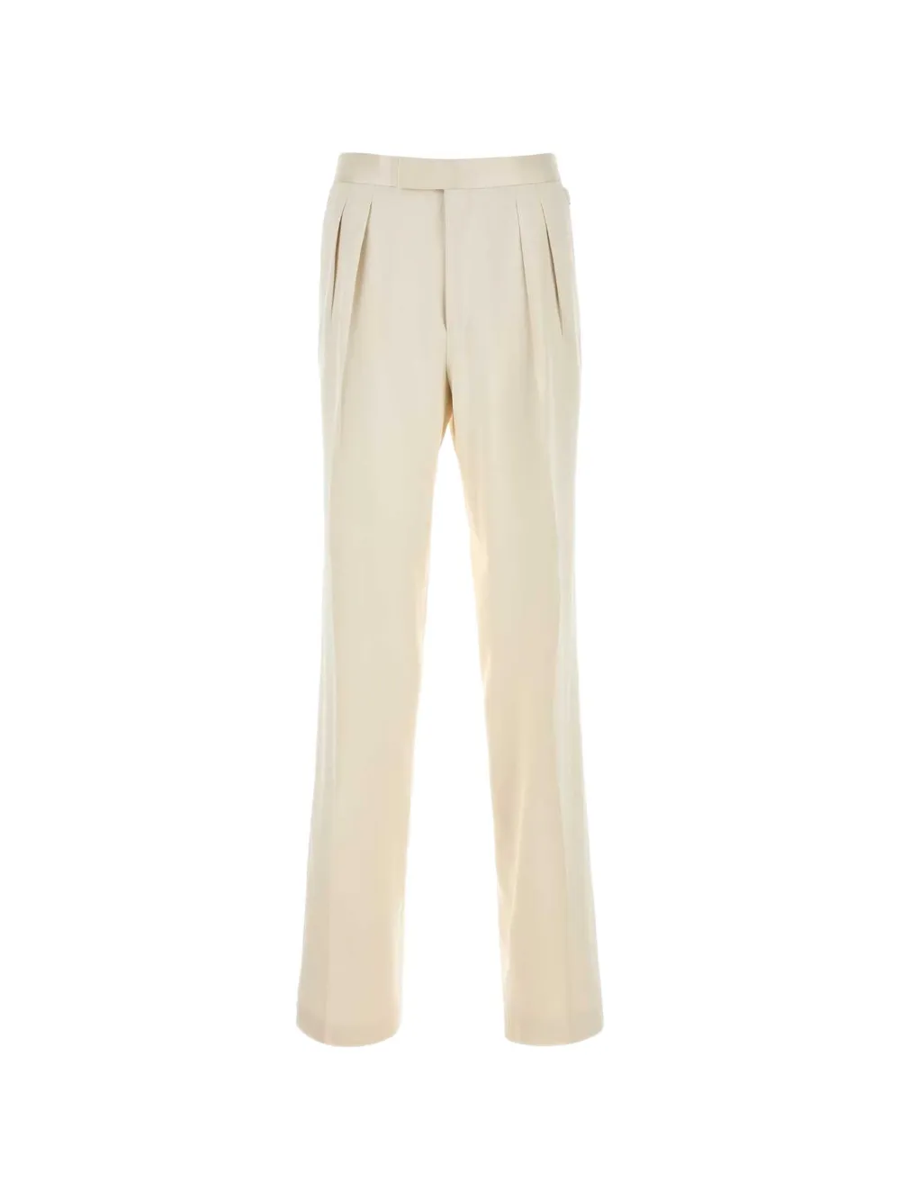 TOM FORD pleated-detail trousers - Nude