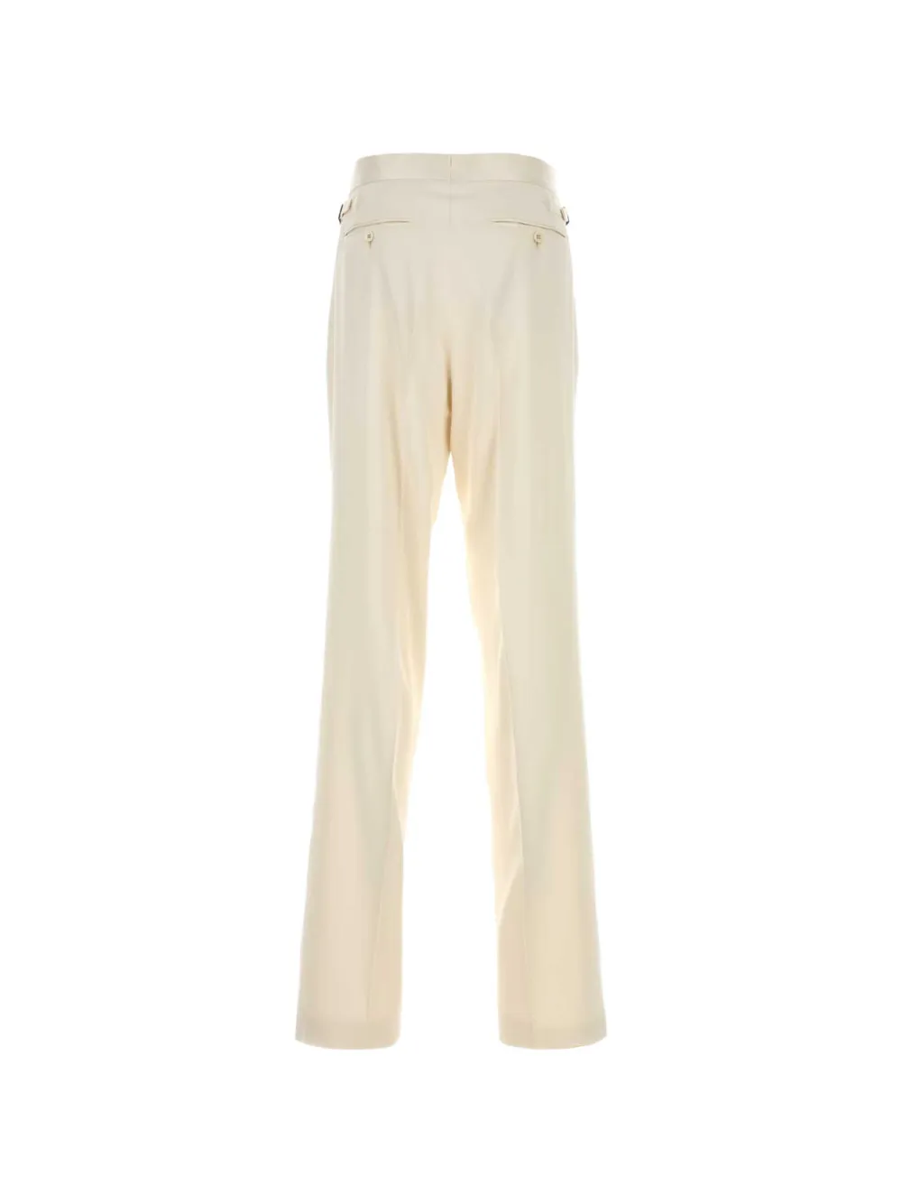 TOM FORD Broek met geplooid detail Beige