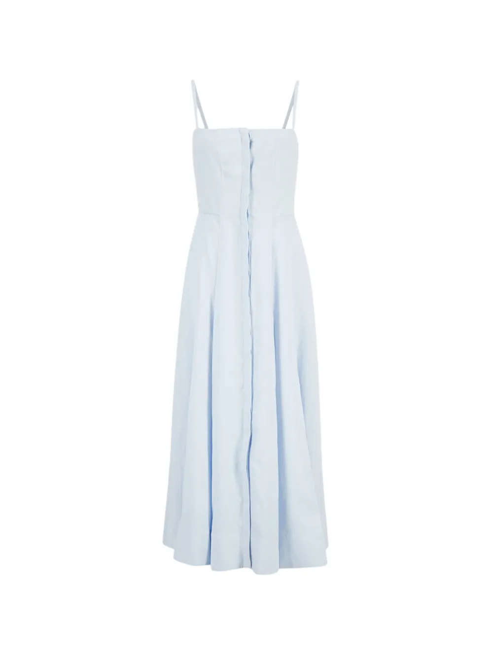 Gabriela Hearst Magritte sleeveless midi dress - Blu