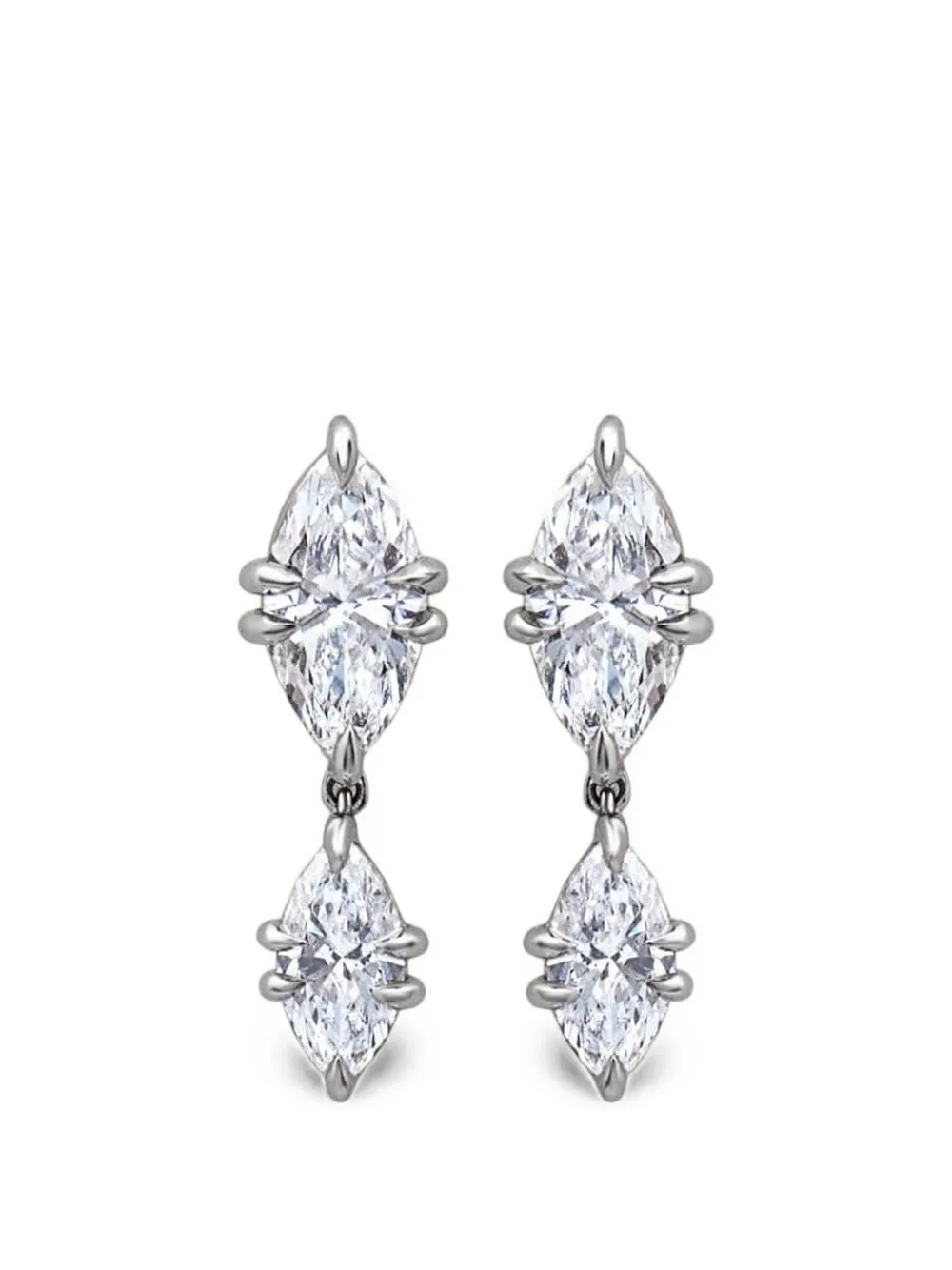Jewels Aficionado Orecchini Celestia con diamanti - Argento