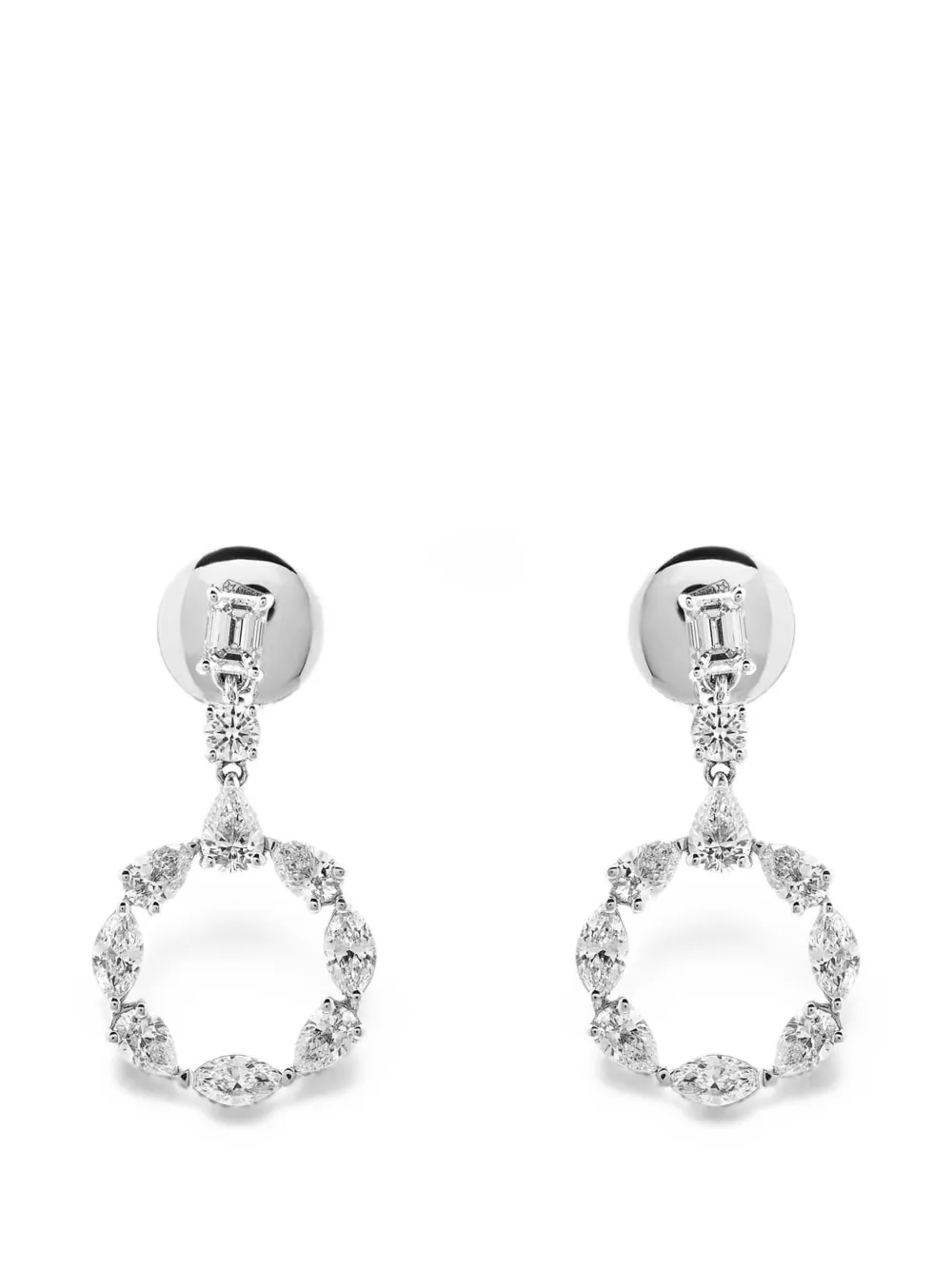 Jewels Aficionado Orecchini con diamanti - Argento