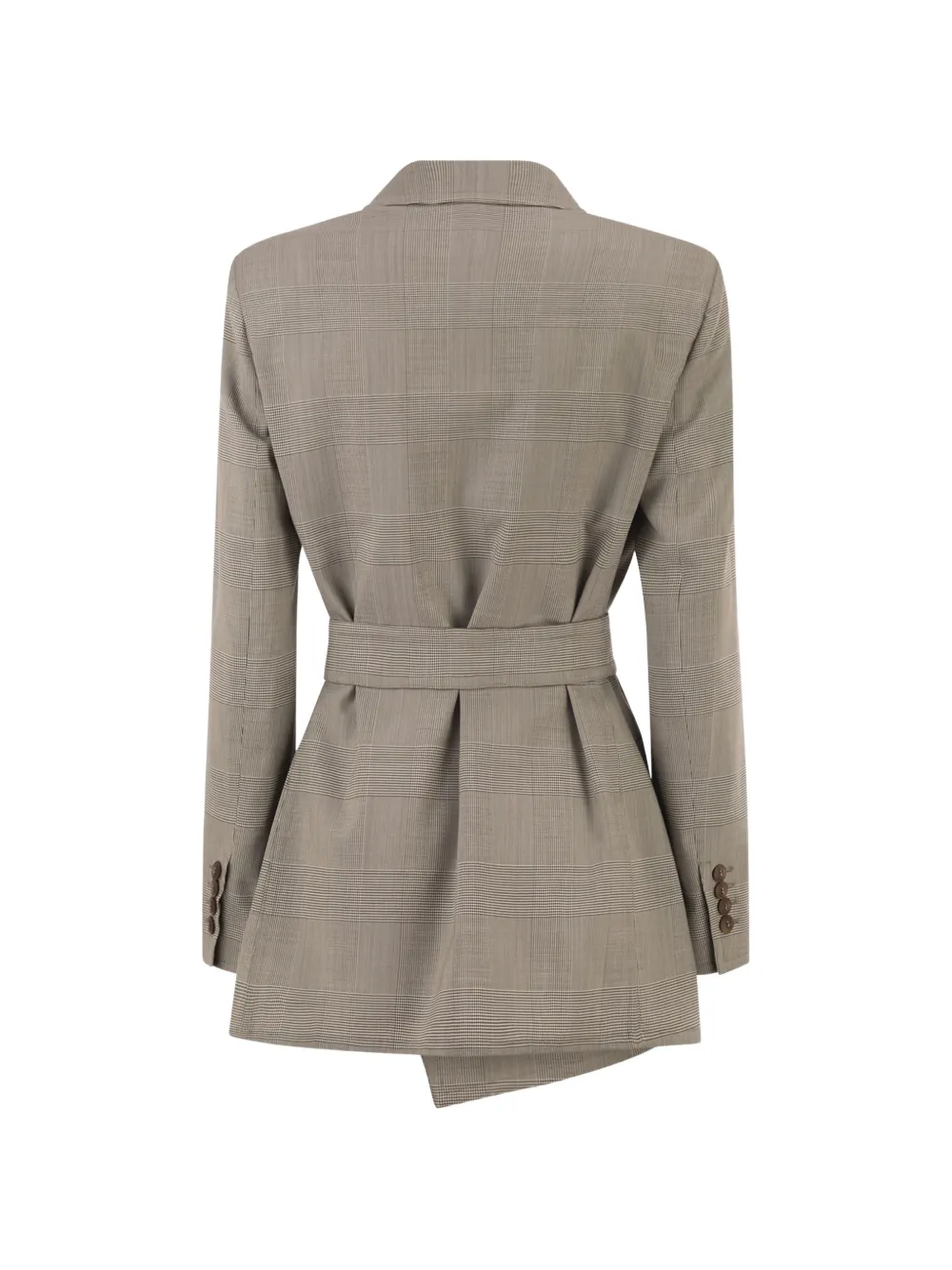 Max Mara Nasello Prince of Wales wollen jack Beige