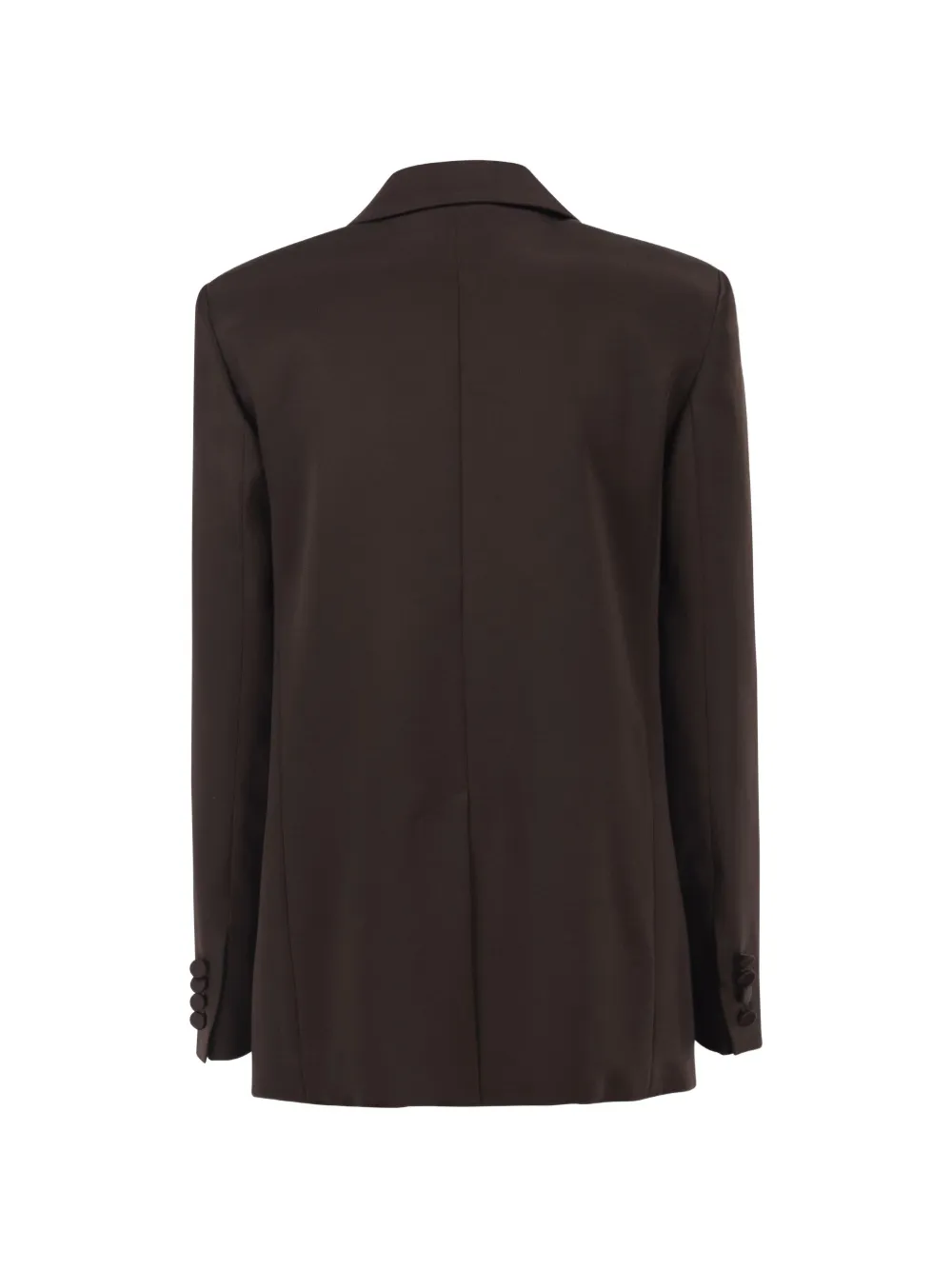 Max Mara Blazer met dubbele rij knopen Bruin
