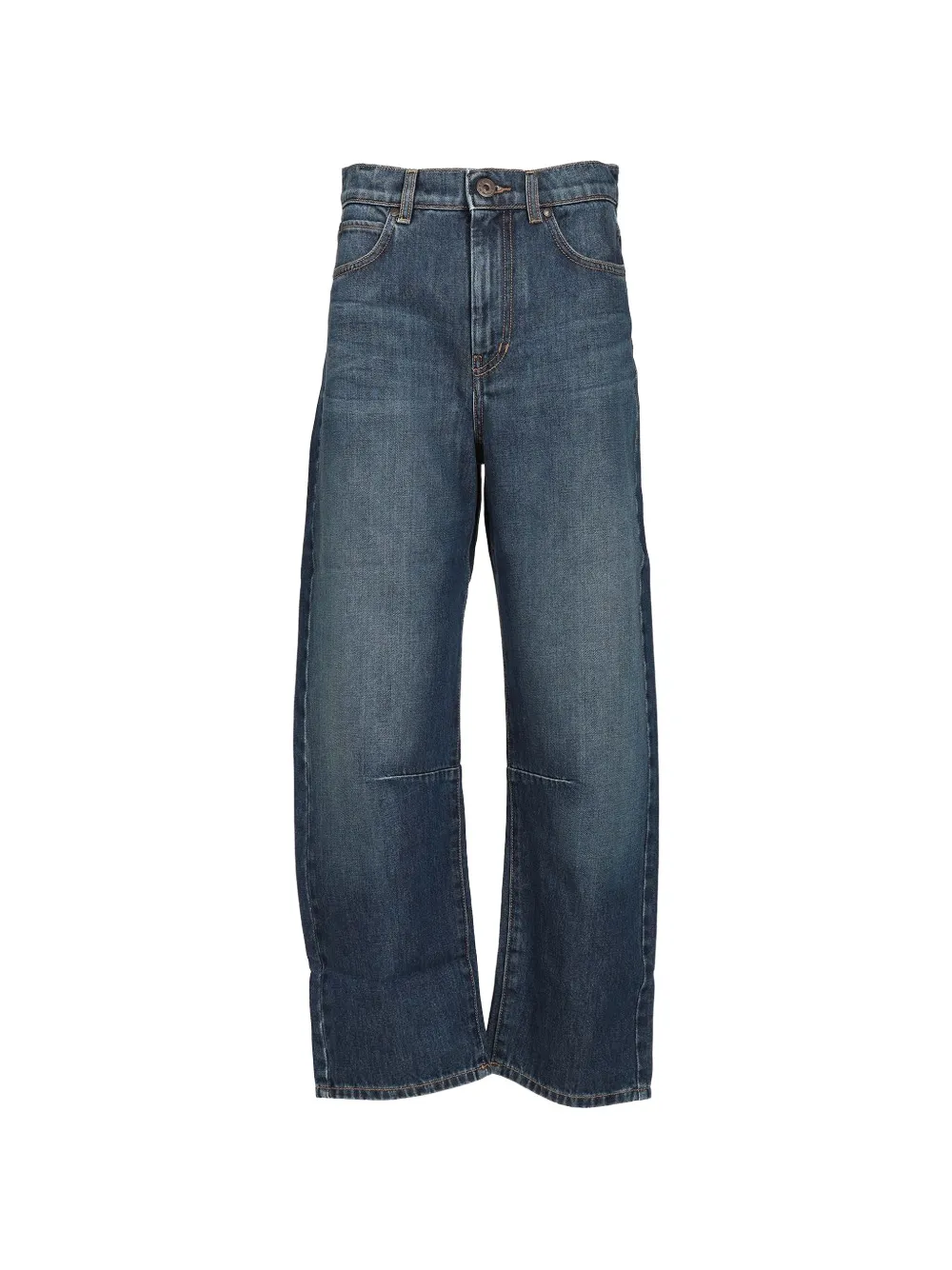 Weekend Max Mara Jeans met riemlussen Blauw