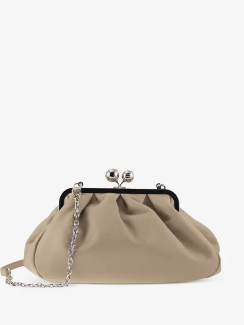 Weekend Max Mara bolsa de mano Pasticcino de piel de napa