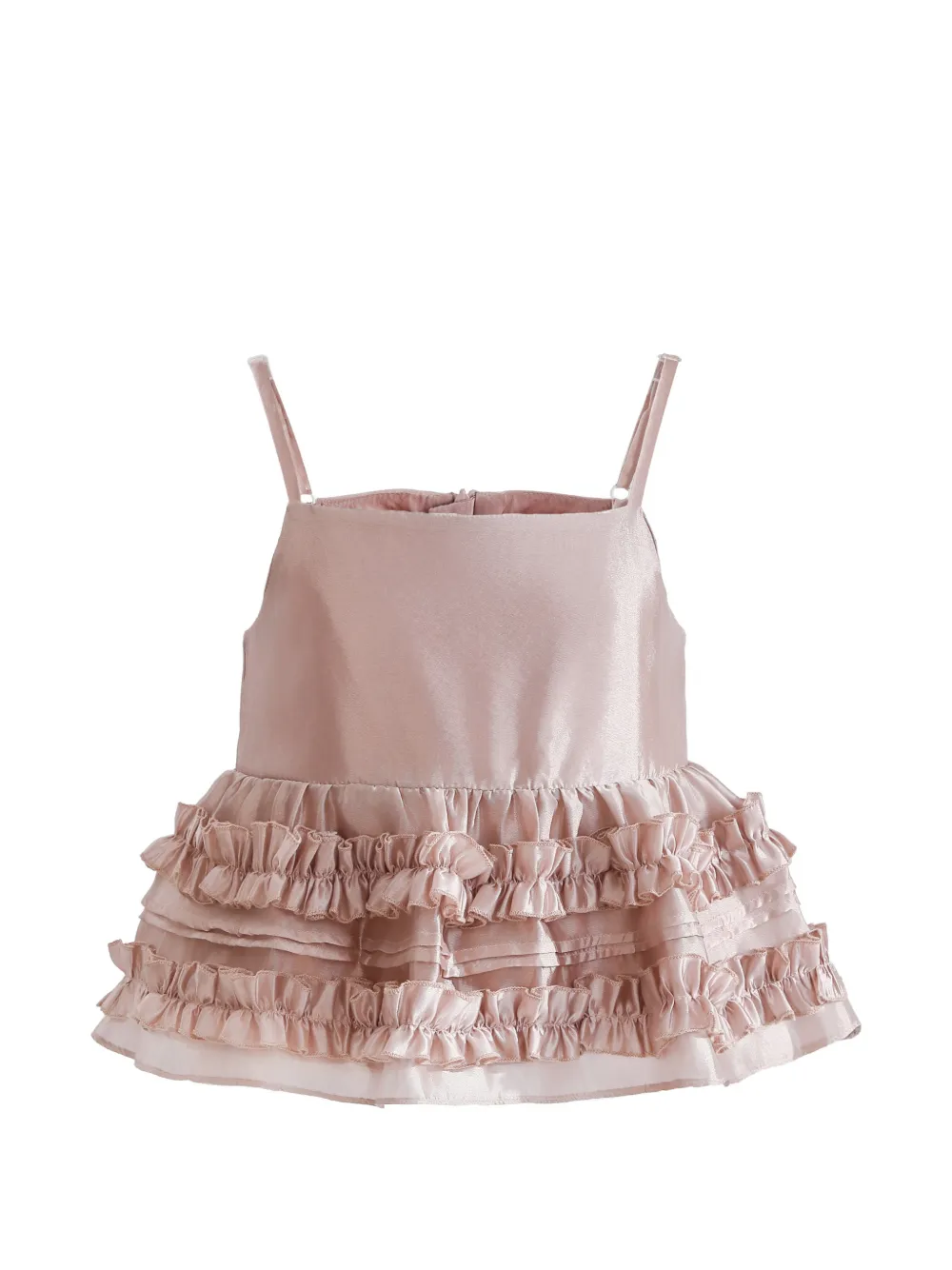 Tulleen Calista rok met ruches Roze