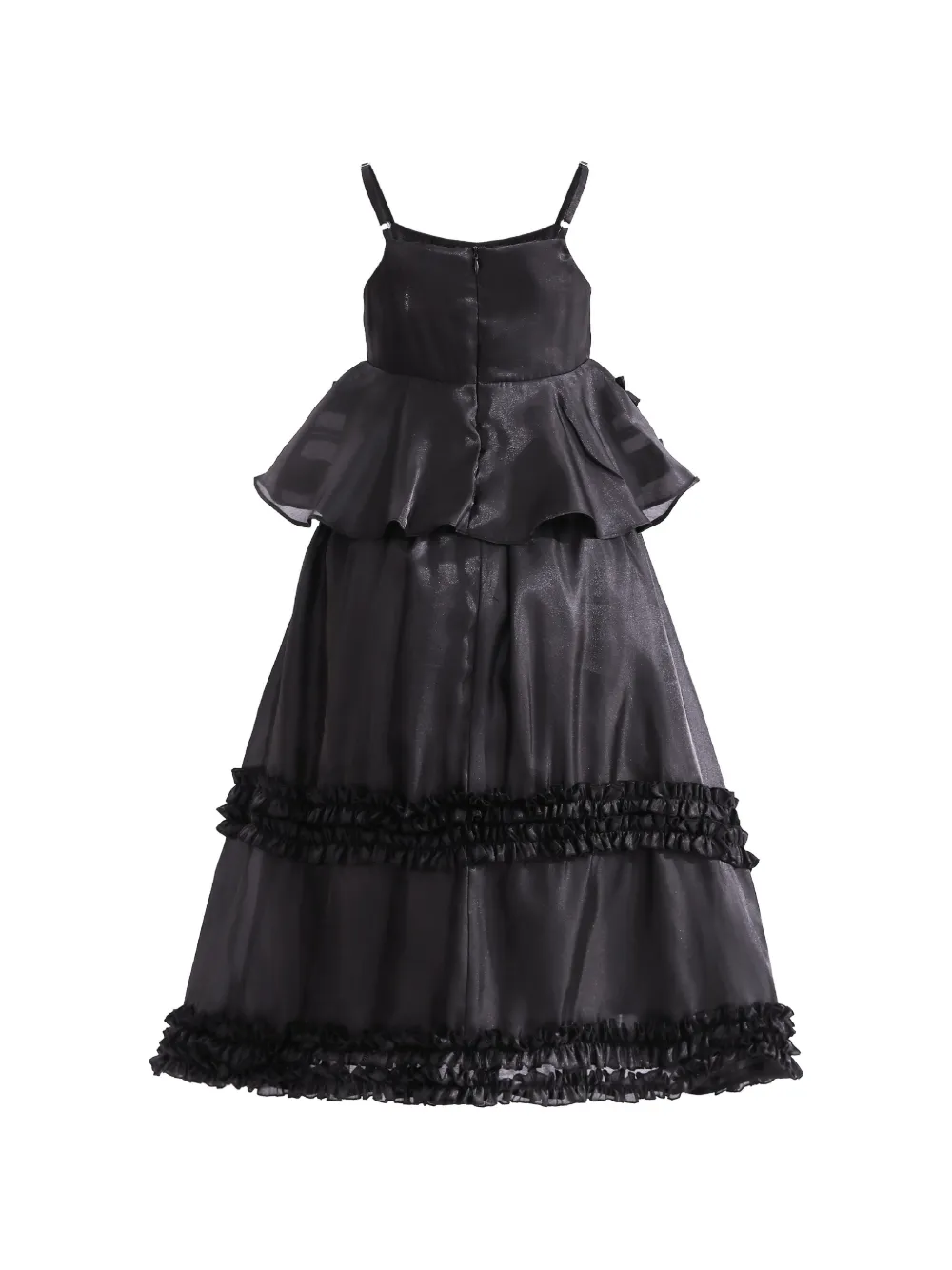 Tulleen Calista rok set met ruches Zwart