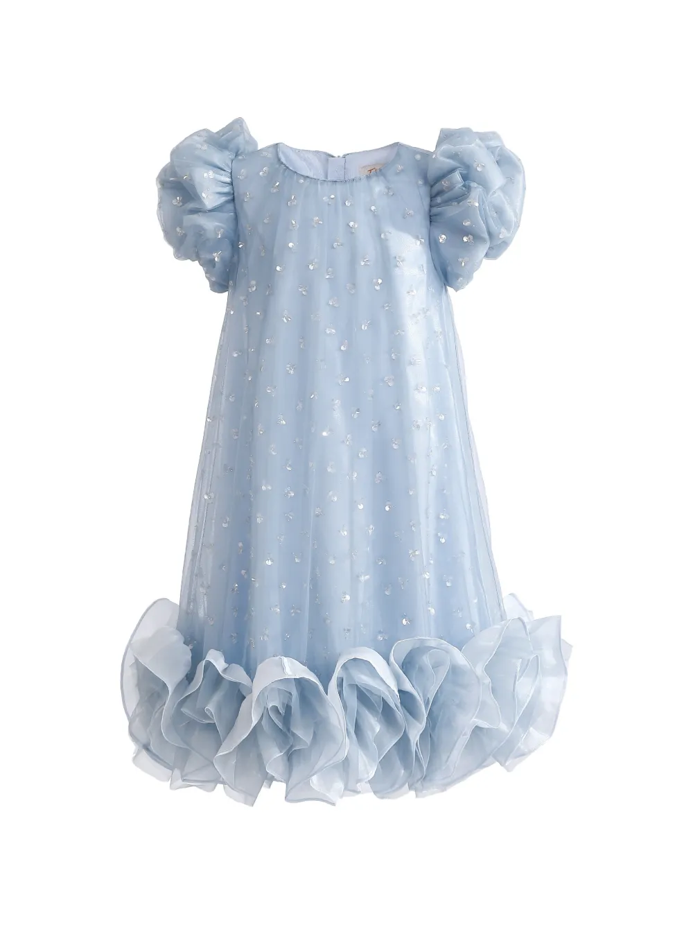 Tulleen Thalina ruffled dress - Blu
