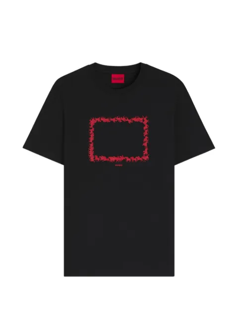 BOSS Duhorse horse-print T-shirt