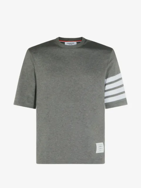 Thom Browne ストライプディテール Tシャツ