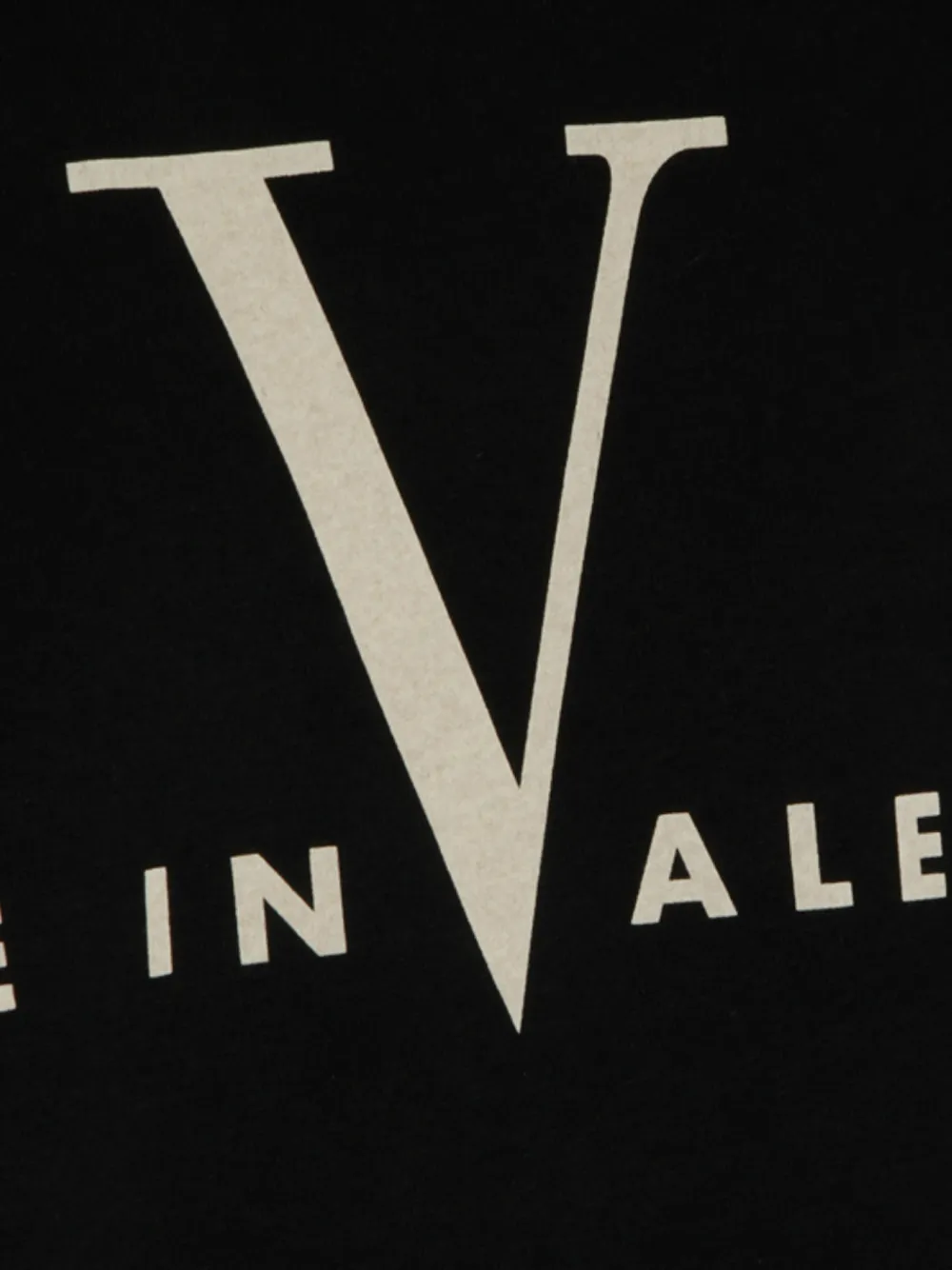 Valentino Garavani Sweater met logoprint Zwart