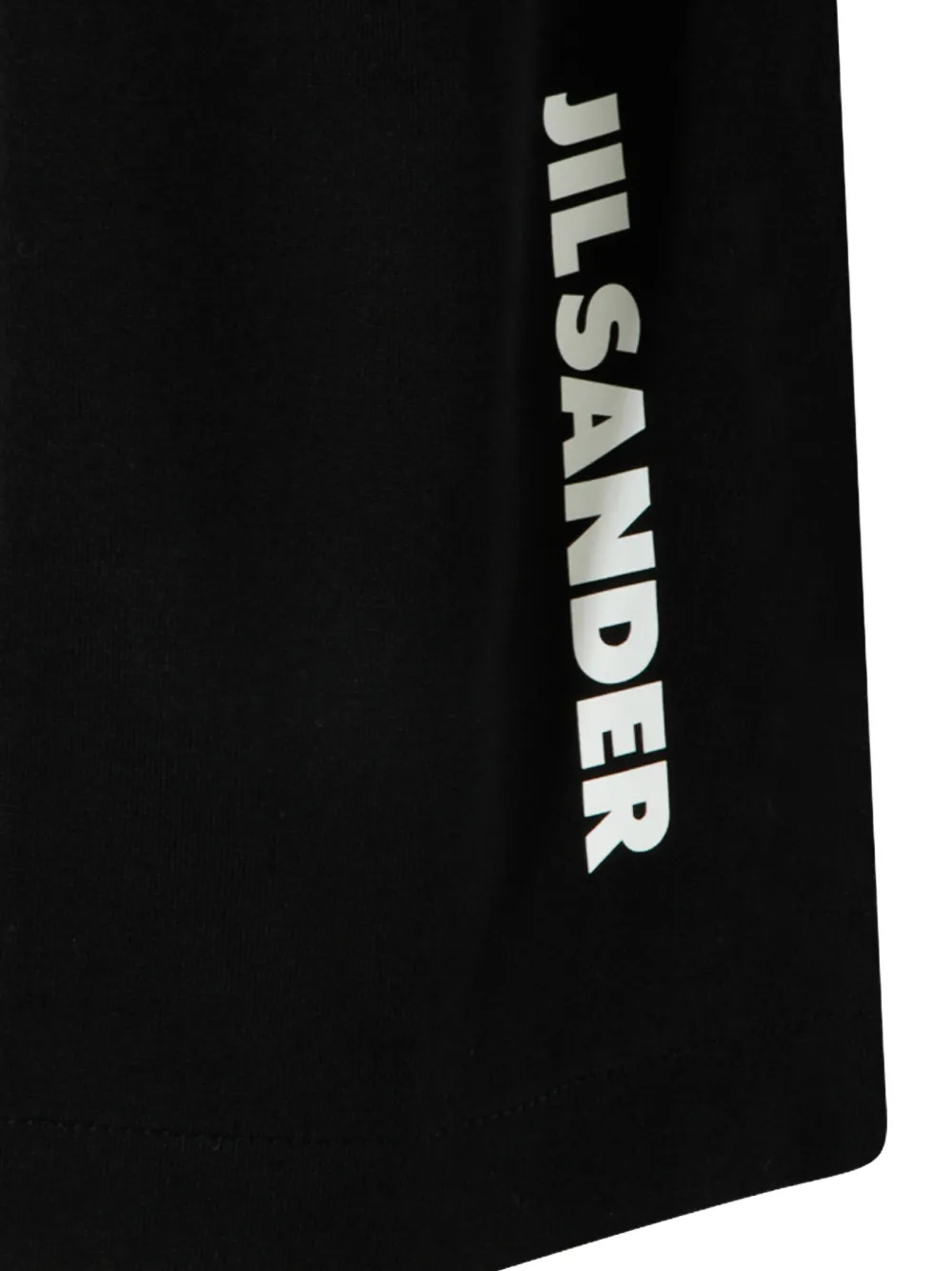 Jil Sander Katoenen T-shirt Zwart