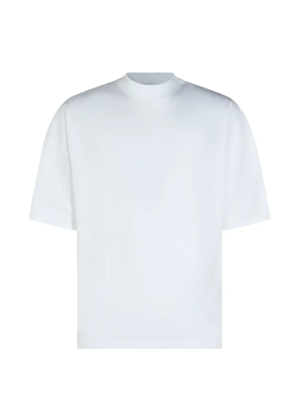 Jil Sander mock-neck T-shirt - Bianco