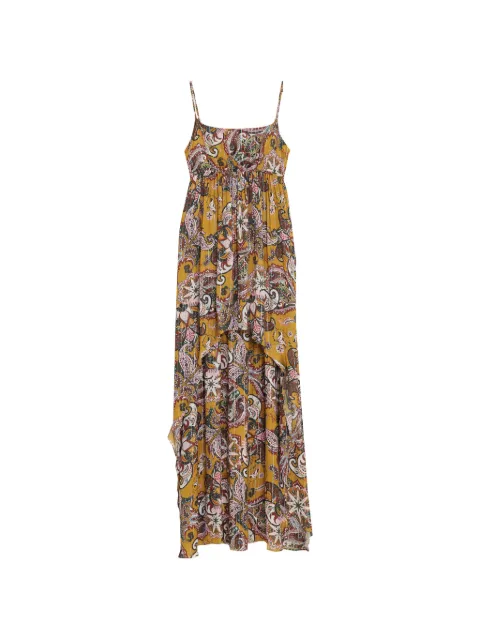 Triya Vestido Aries com estampa paisley