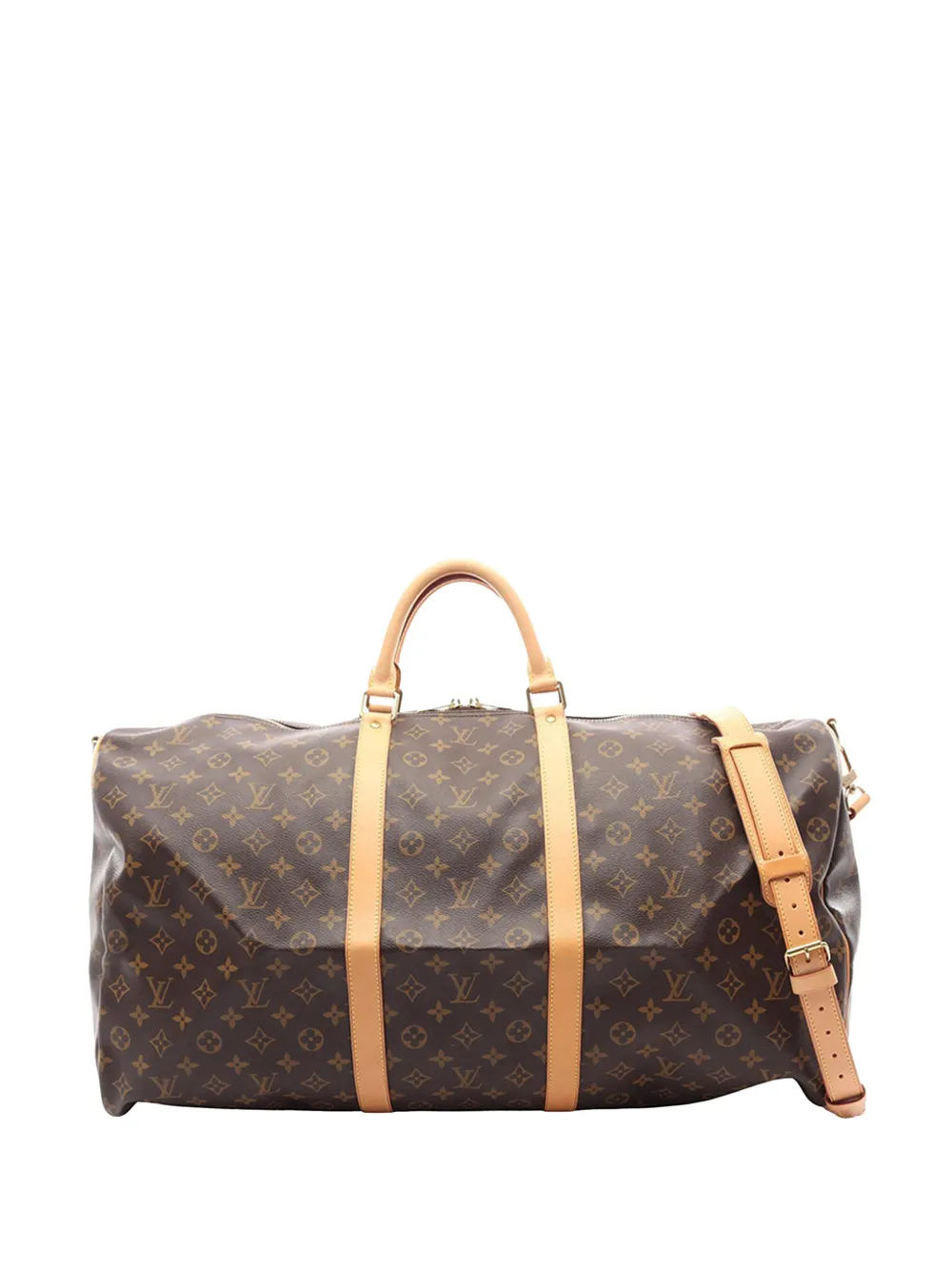 Louis Vuitton Pre-Owned 2003 Monogram Keepall Bandouliere 60 travel bag - Marrone