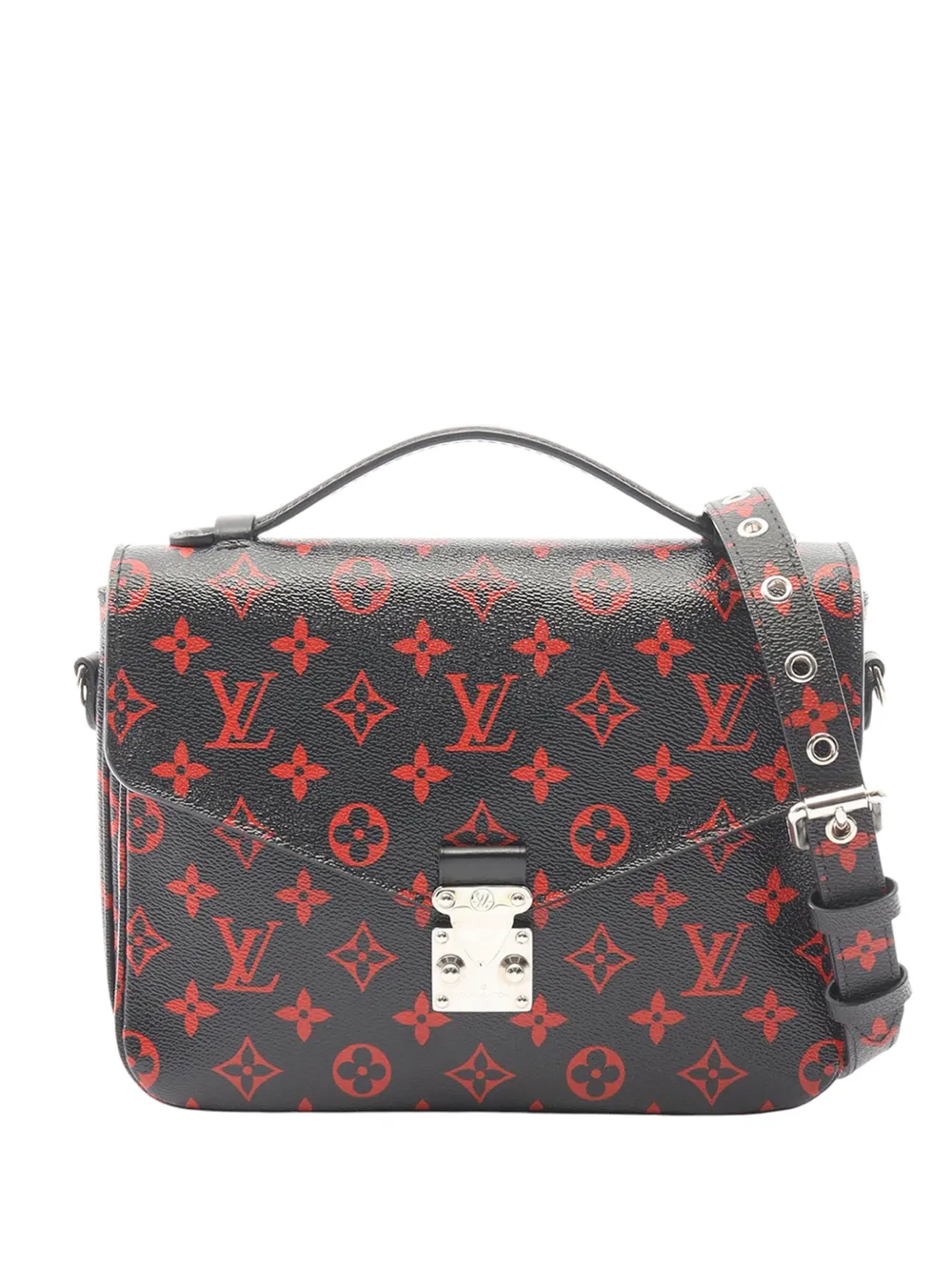Louis Vuitton Pre-Owned 2016 Monogram Infrarouge Pochette Metis satchel - Nero