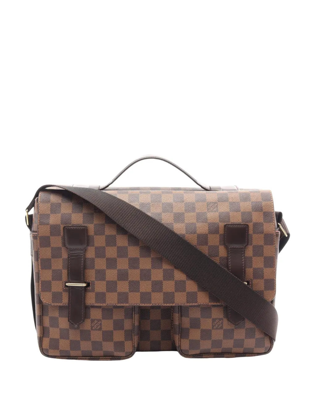 Louis Vuitton Pre-Owned 1999 Damier Ebene Broadway satchel - Marrone