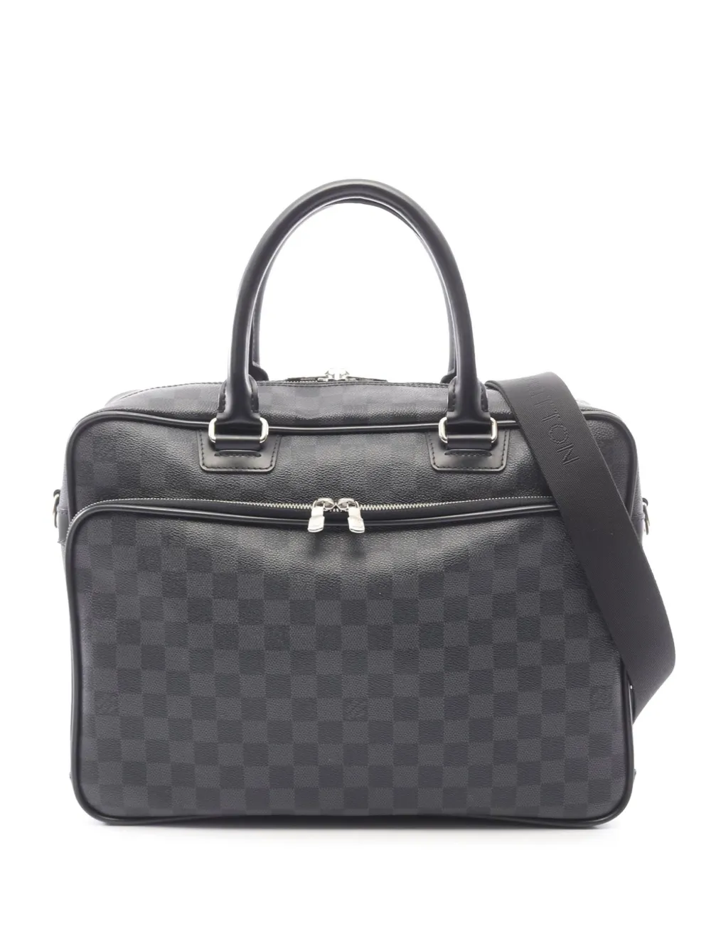 Louis Vuitton Pre-Owned 2012 Damier Graphite Icare business bag - Nero