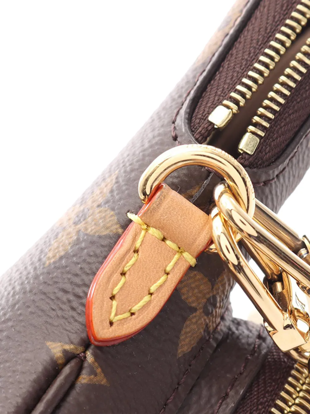  Louis Vuitton Pre-owned Bolso Satchel Utility Con Funda Para Teléfono Con Monograma 2021-2026 - Marrón 