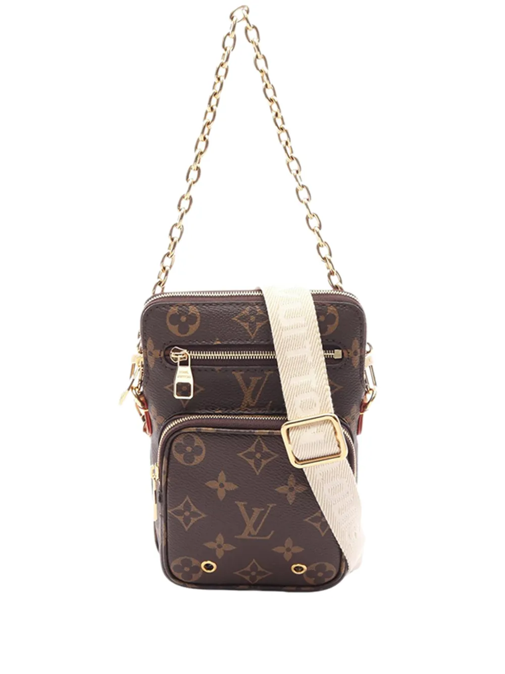 Louis Vuitton Pre-Owned 2021-2025 Monogram Utility Handytasche - Braun