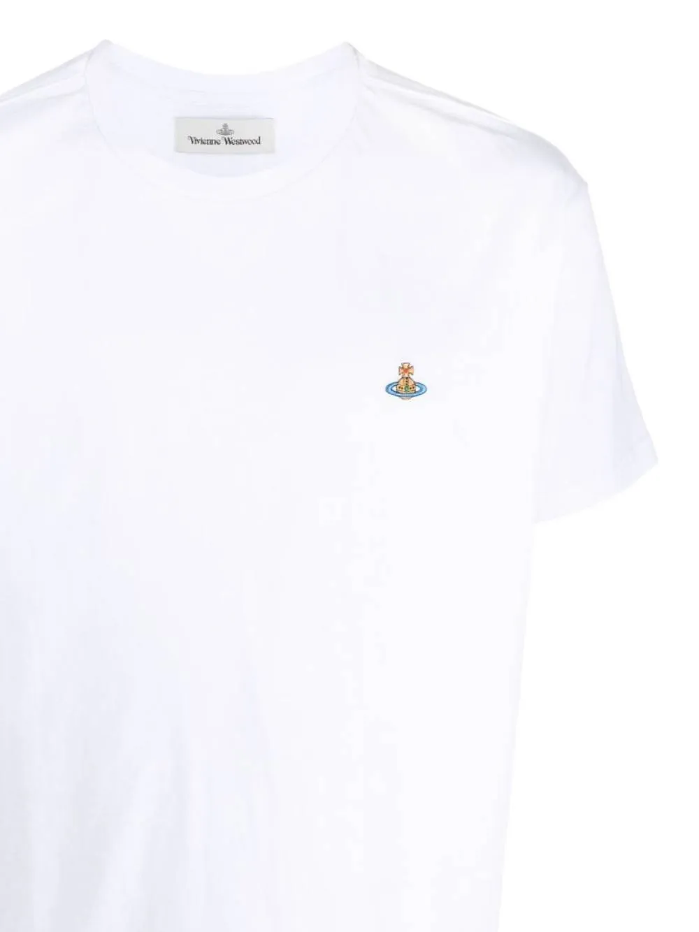 Vivienne Westwood T-shirt met borduurwerk Wit