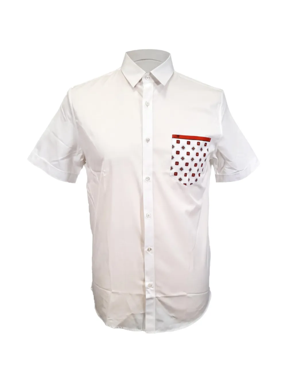 Gucci Pre-Owned Duke pocket shirt - Bianco