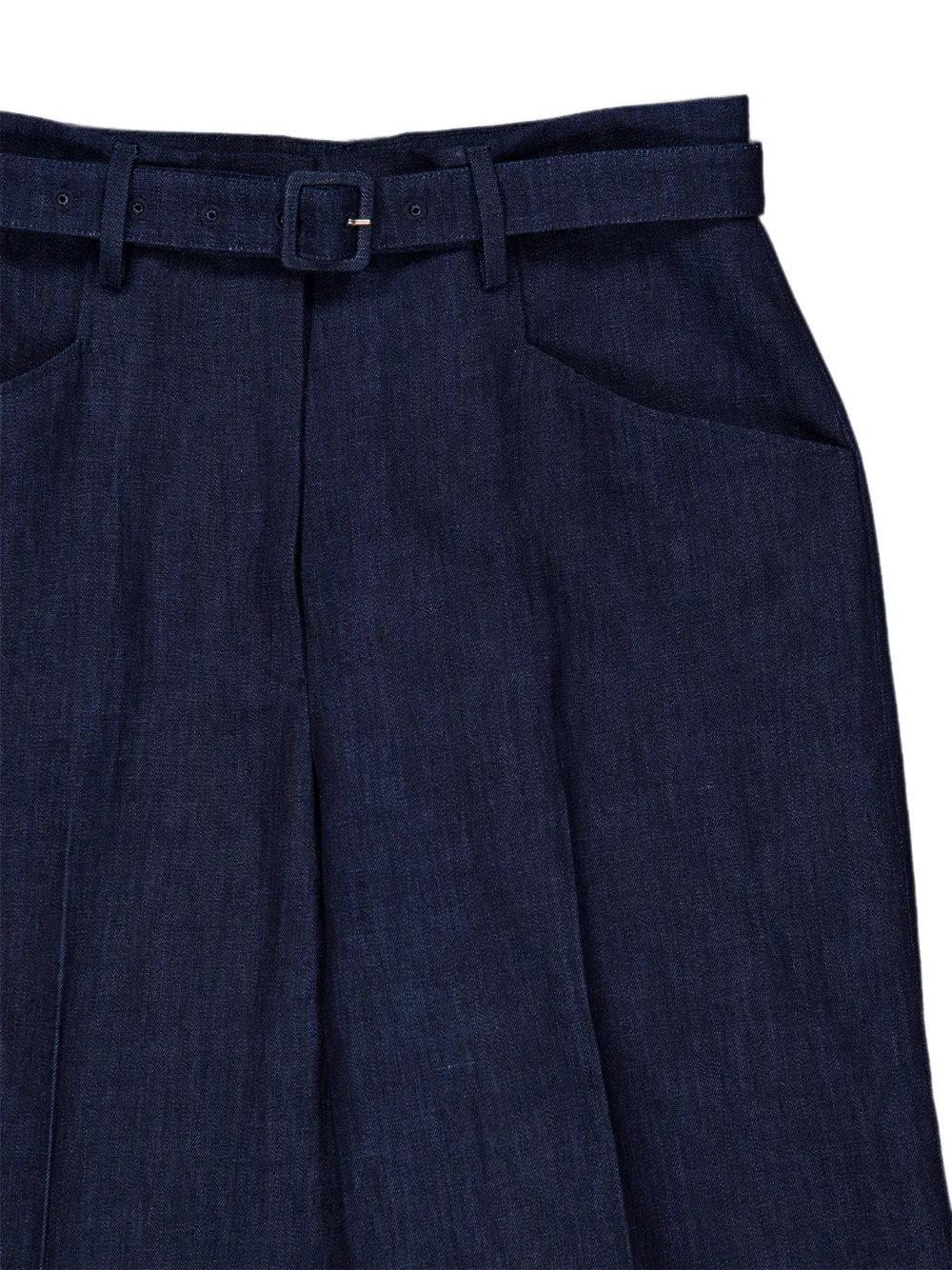 Gabriela Hearst belted Norman trousers - Blu