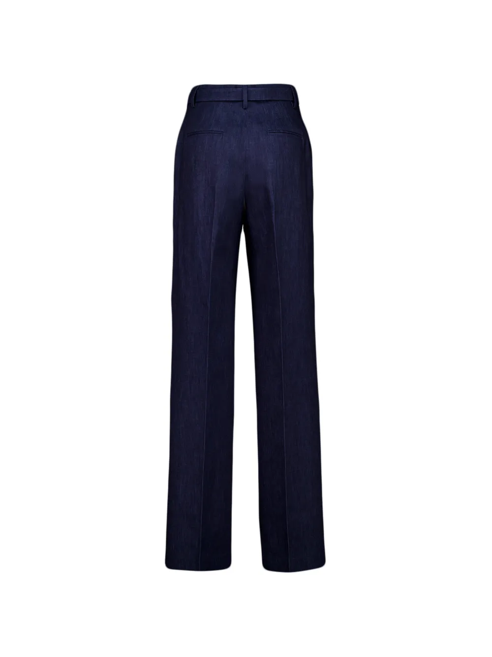 Gabriela Hearst Belted Norman Trousers in Blue, view 2