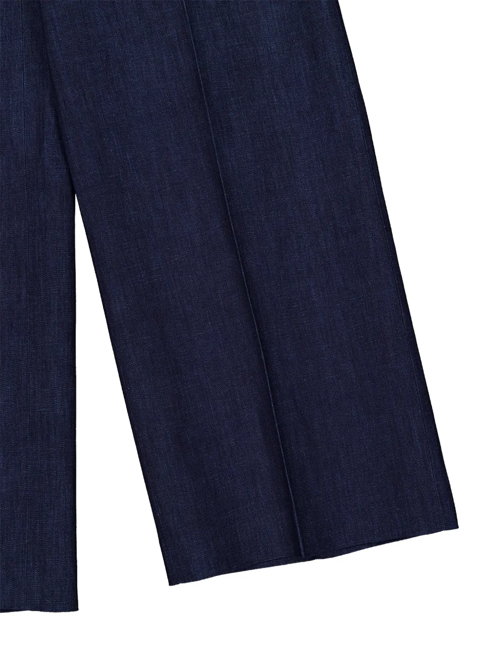 Gabriela Hearst Belted Norman Trousers in Blue, view 4
