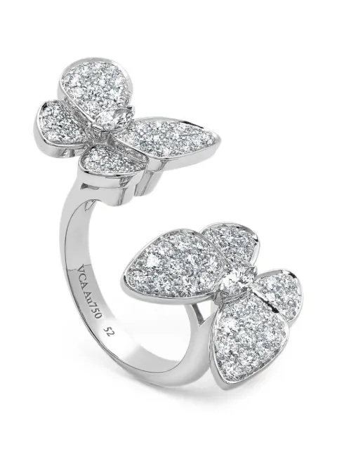 Van Cleef & Arpels Pre-Owned Between The Finger Two Butterfly diamond ring